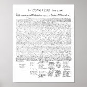 独立宣言 ポスター (正面)