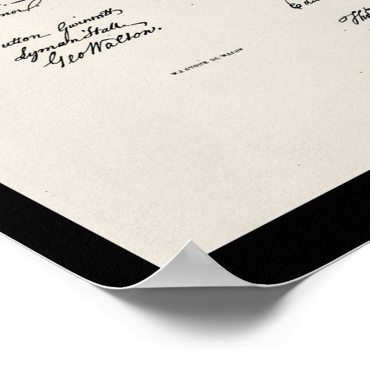 独立宣言 ポスター (角)