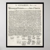 独立宣言 ポスター (正面)