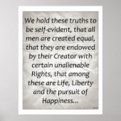 独立宣言 ポスター (正面)