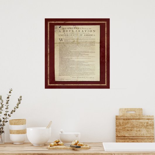 独立宣言 ポスター (キッチン)