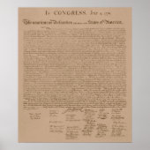 独立宣言 ポスター (正面)