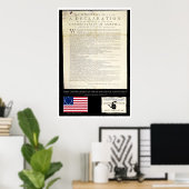 独立宣言 ポスター (ホームオフィス)