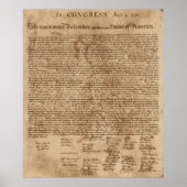 独立宣言 ポスター (正面)