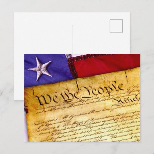 独立宣言 ポストカード (正面/裏面)