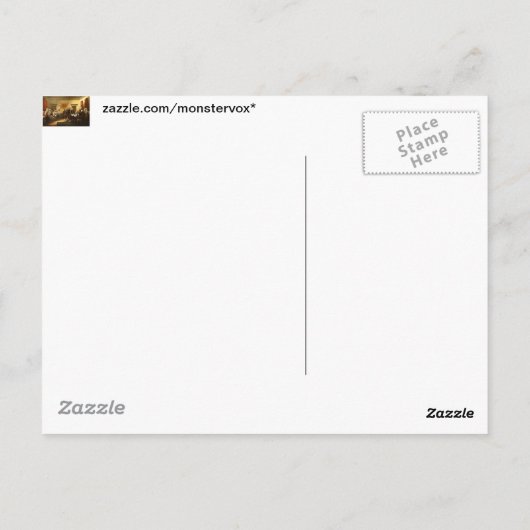 独立宣言 ポストカード (裏面)