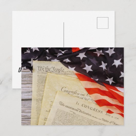 独立宣言 ポストカード (正面/裏面)