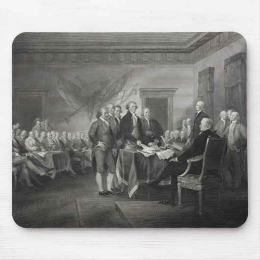独立宣言 マウスパッド (正面)