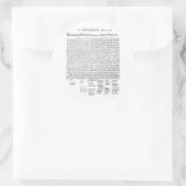 独立宣言 ラウンドシール (バッグ)