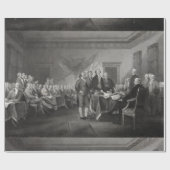 独立宣言 ラッピングペーパー (フラット)