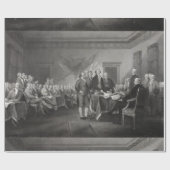 独立宣言 ラッピングペーパー (フラット)