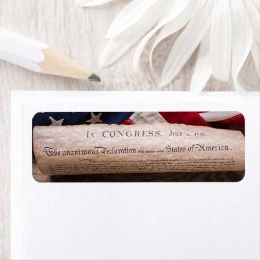 独立宣言 ラベル (インサイチュ)