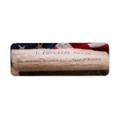 独立宣言 ラベル (正面)