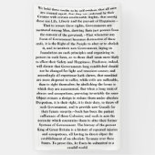 独立宣言:我々はこの真理を持つ 横断幕 (縦)