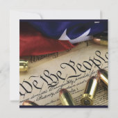 独立宣言 招待状 (裏面)