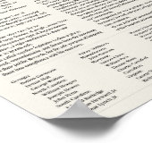 独立宣言。教室ポスター ポスター (角)