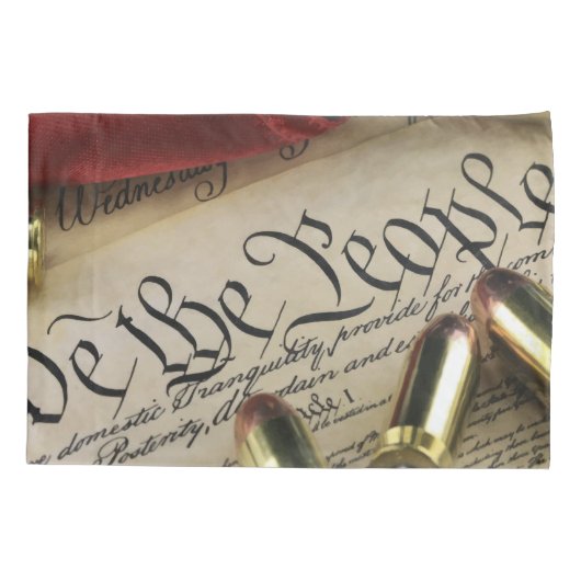 独立宣言 枕カバー (裏面-左)