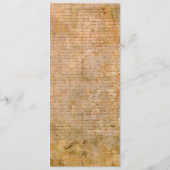 独立宣言 📜 歴史的羊皮紙 メニュー (裏面)