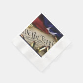 独立宣言 縁ありカクテルナプキン (角)