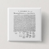 独立宣言 缶バッジ (正面)