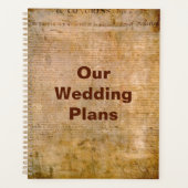 独立宣言📜 1776ヴィンテージUSA プランナー手帳 (正面)