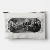 独立宣言： $2 Bill，エッチング アクセサリーポーチ (裏面)