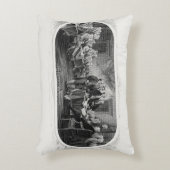 独立宣言： $2 Bill，エッチング アクセントクッション (正面(垂直))