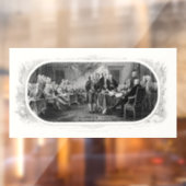 独立宣言: $2 Bill,エッチング ウィンドウサイン (シート2)