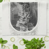 独立宣言： $2 Bill，エッチング キッチンタオル (折り畳み)