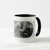 独立宣言： $2 Bill，エッチング マグカップ (正面右)