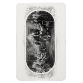 独立宣言： $2 Bill，エッチング マグネット (縦)