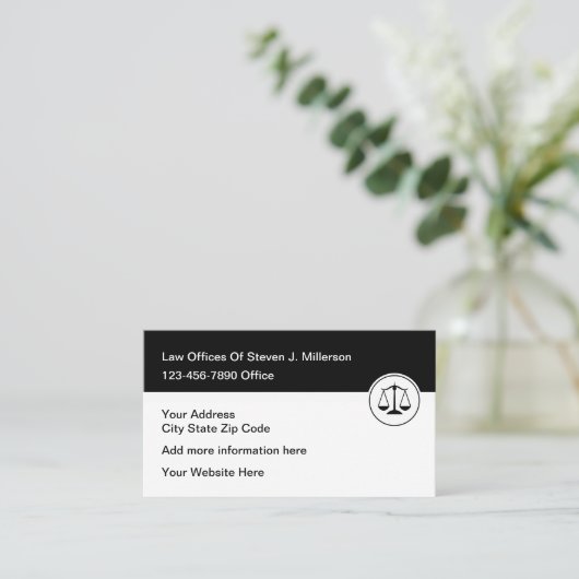 独立弁護士弁護士 名刺 (スタンド正面)