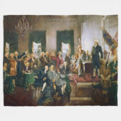 独立性の宣言 フリースブランケット (正面(横))