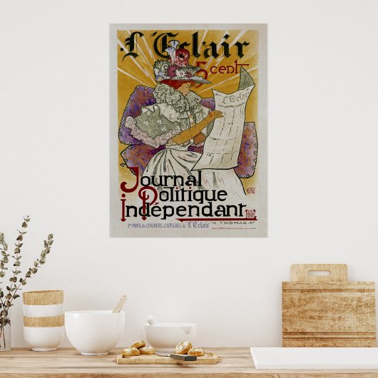 ~独立政治新聞 ポスター (キッチン)