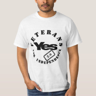 独立新しいロゴのTシャツのための退役軍人 Tシャツ