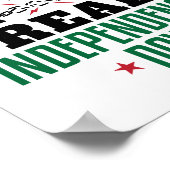 独立日実在10月11日 ポスター (角)