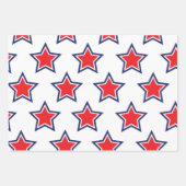 独立星 ラッピングペーパーシート (正面2)