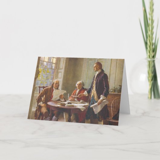 独立書宣言 カード (正面)