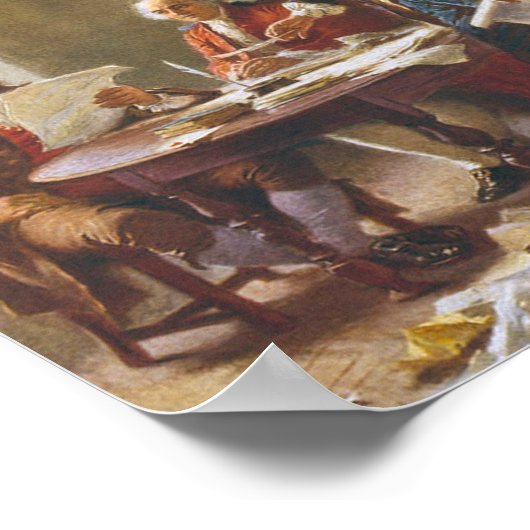 独立書宣言 ポスター (角)