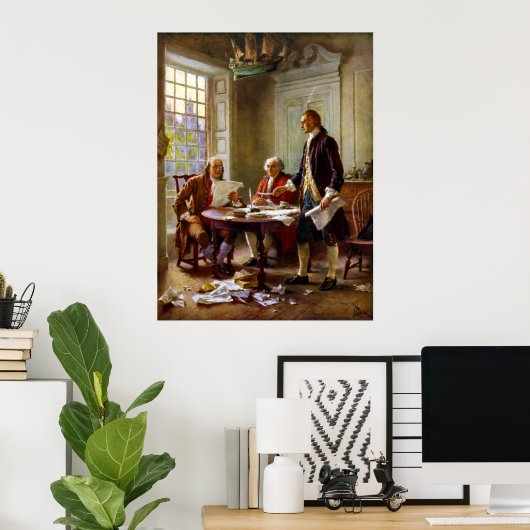 独立書宣言 ポスター (ホームオフィス)