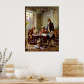 独立書宣言 ポスター (キッチン)