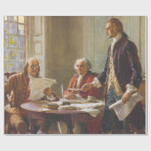 独立書宣言 ラッピングペーパー (フラット)