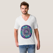 独立曼荼羅~は紫の変化である Tシャツ (正面フル)