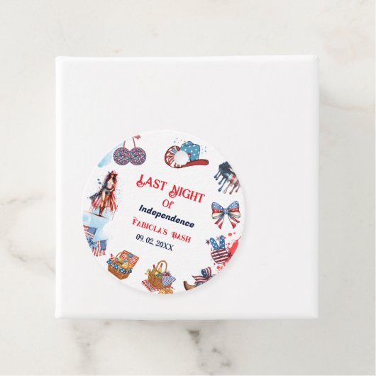 独立最後の夜4日バチェロレッテ フェイバータグ (インサイチュ)