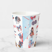 独立最後の夜4日バチェロレッテ 紙コップ (左)