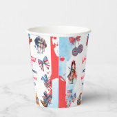 独立最後の夜4日バチェロレッテ 紙コップ (右)