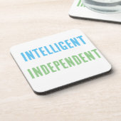 独立知性があるした コースター (左側)