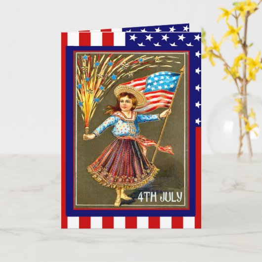 独立祝日 カード (黄色い花)