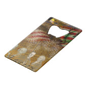 独立祝日 クレジットカード栓抜き (正面アングル)