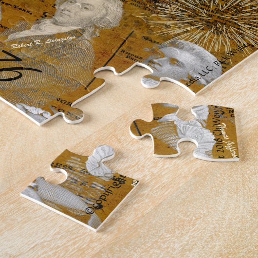 独立祝日 ジグソーパズル (側面)